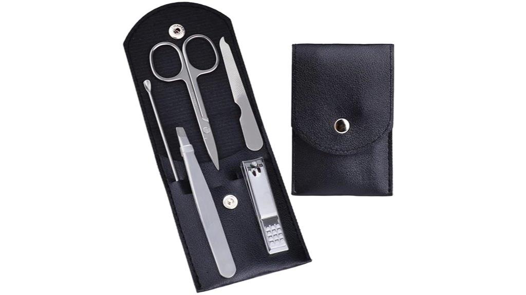 portable stainless steel manicure kit