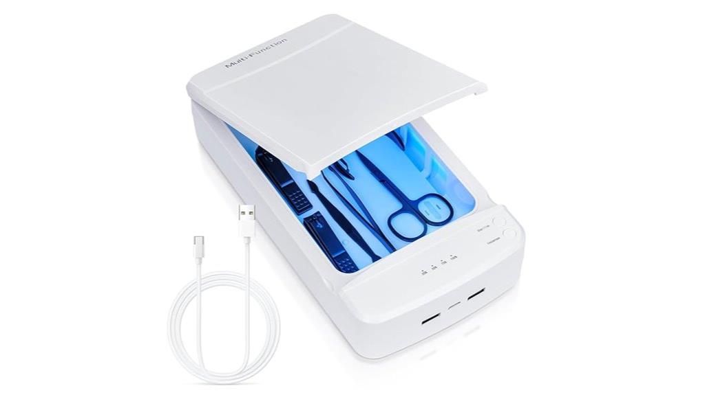 portable uv nail sterilizer