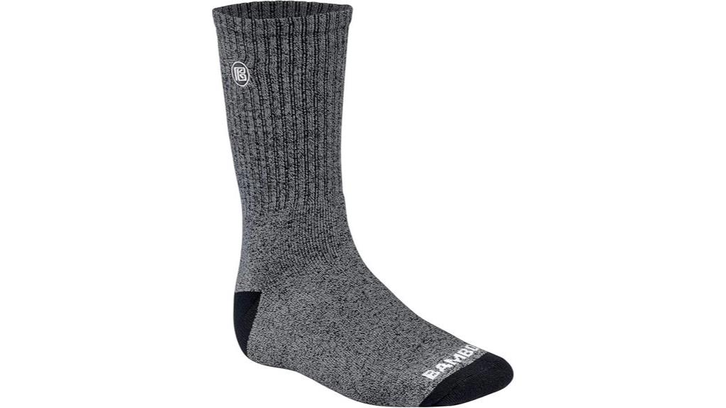 premium bamboo crew socks