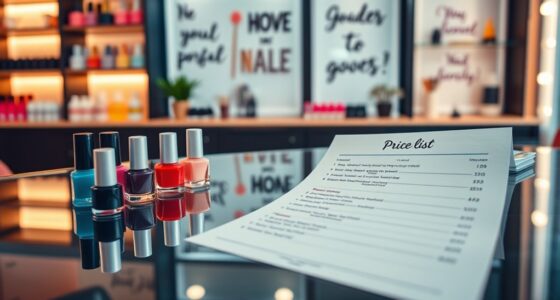 pricing nail services profitably