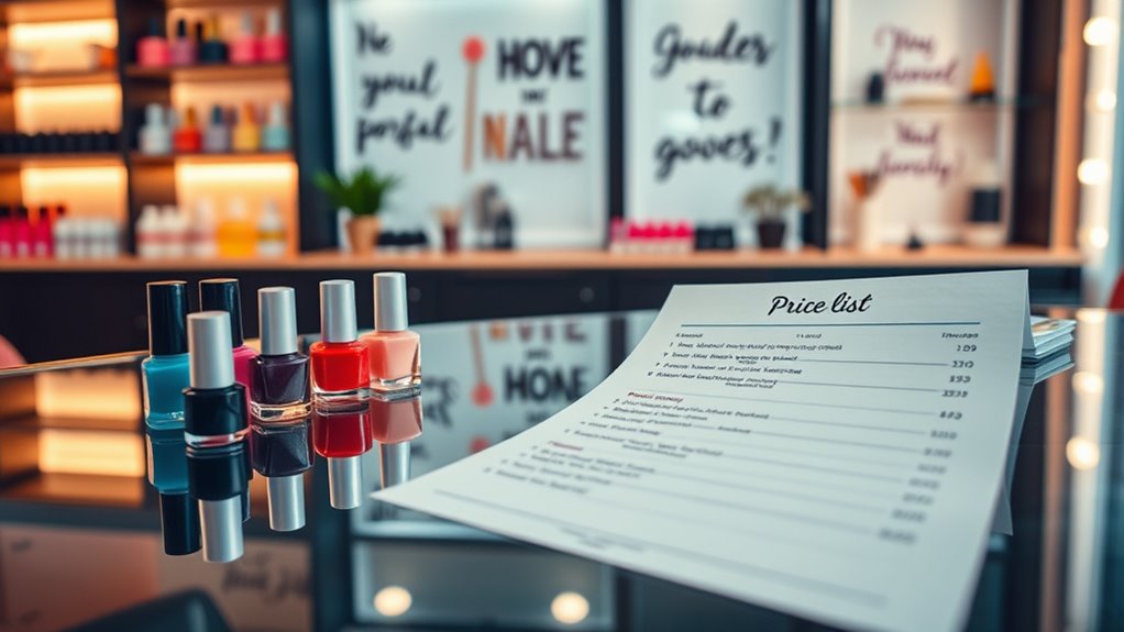 pricing nail services profitably