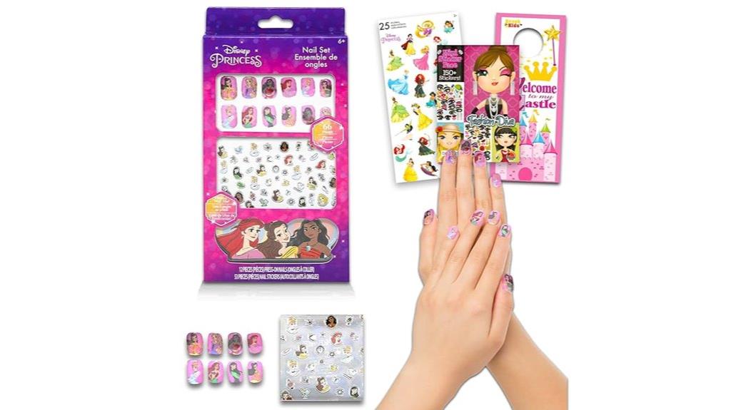 princess nail art set