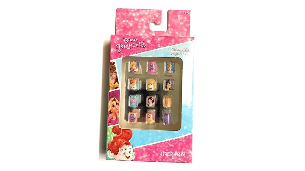 princess themed nail press