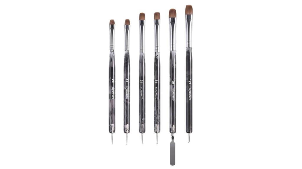 professional french nail brush set