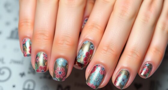 proper nail sticker usage