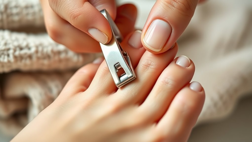 proper toenail trimming techniques