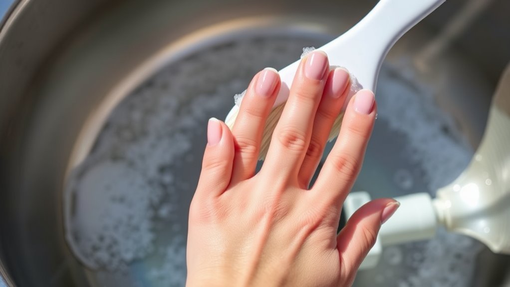 protective nail base application