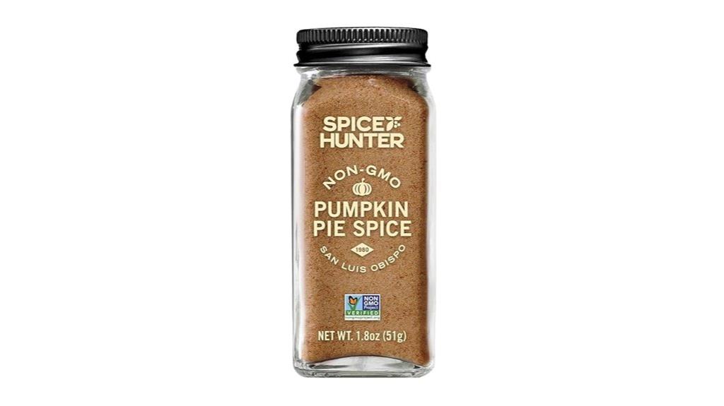 pumpkin pie spice jar