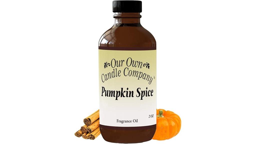 pumpkin spice fragrance oil