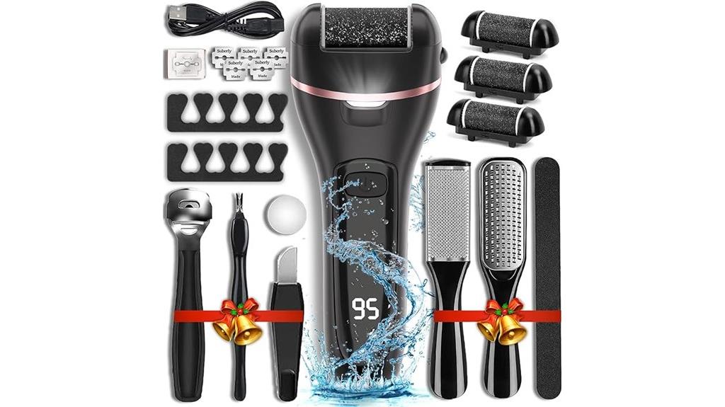 rechargeable 17 in 1 pedicure