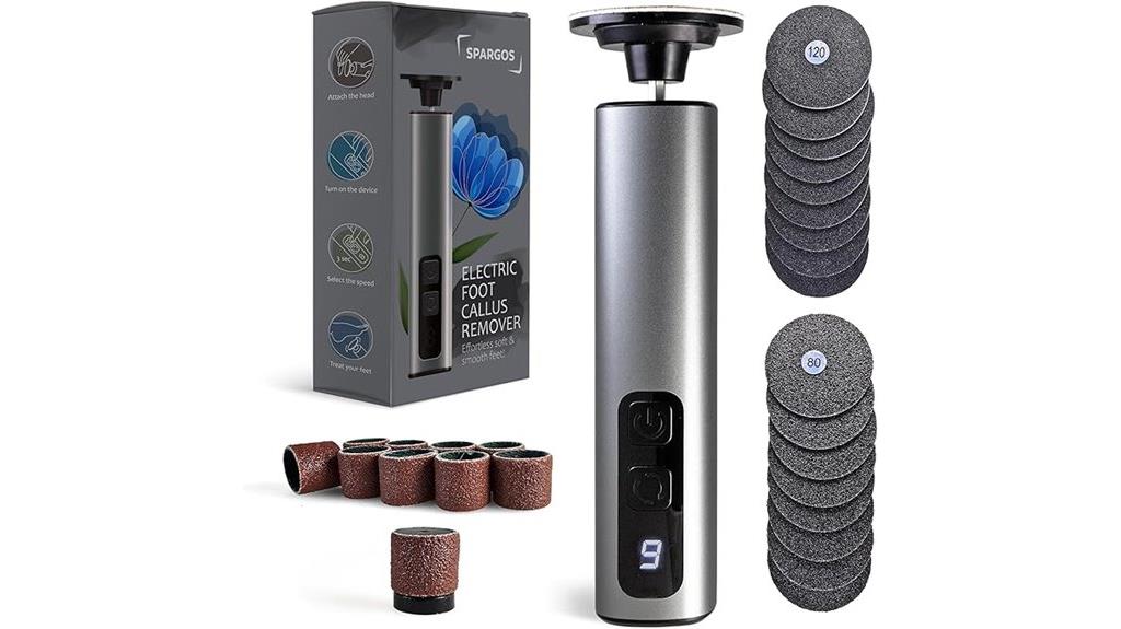 rechargeable electric callus remover