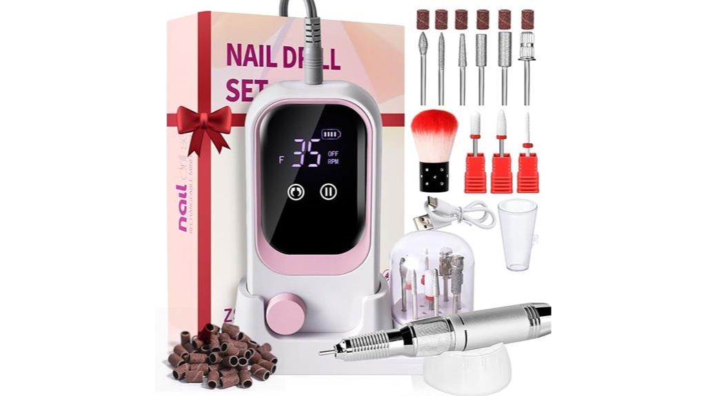 rechargeable nail drill kit
