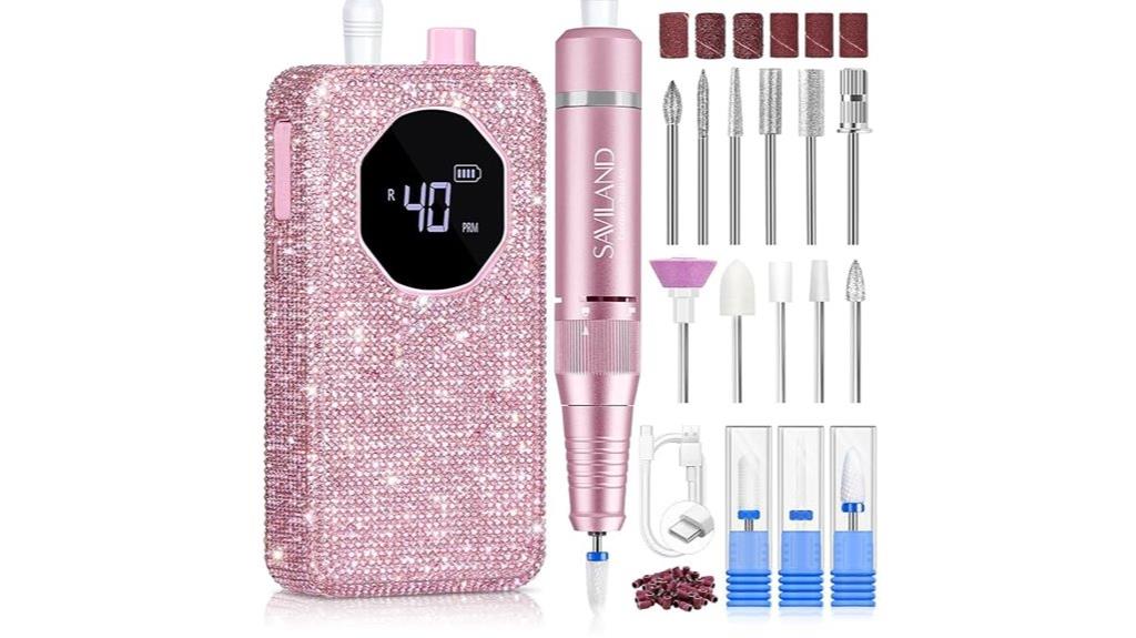 rechargeable nail drill