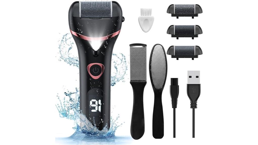 rechargeable pedicure callus remover