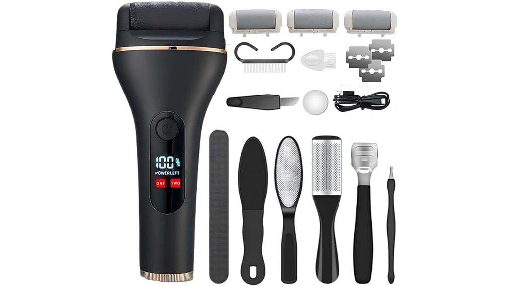 rechargeable pedicure callus remover