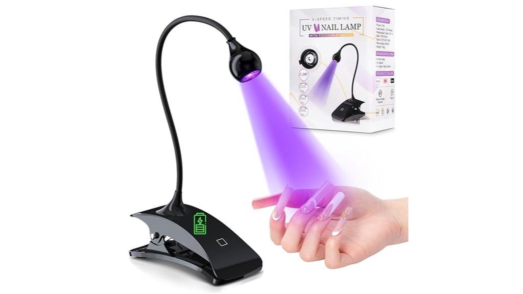 rechargeable uv led nail dryer