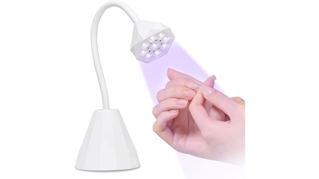 rechargeable uv nail lamp