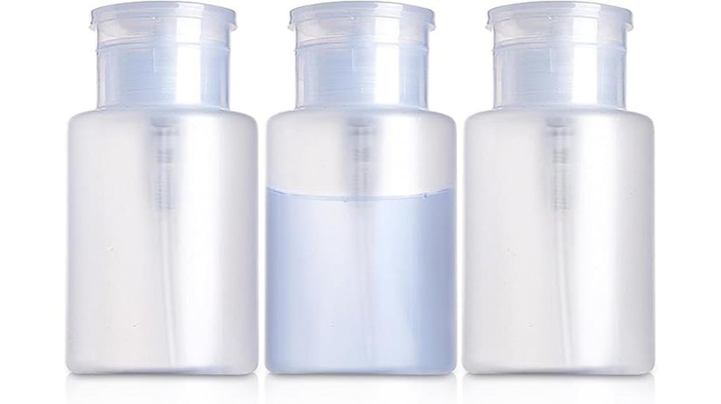 refillable pump dispenser set