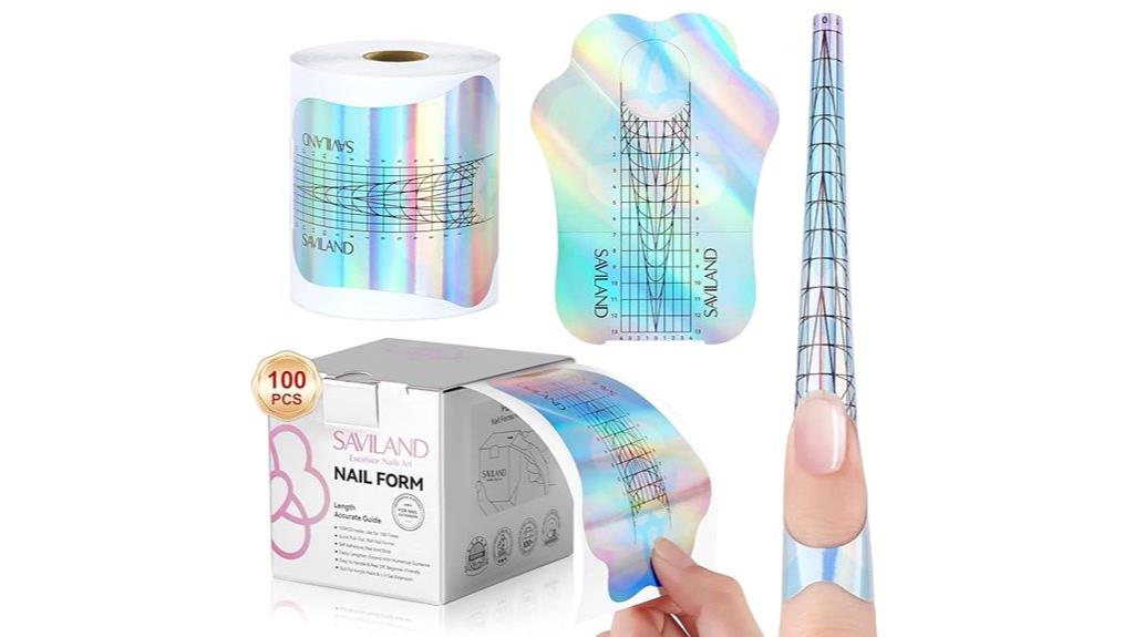 reusable acrylic nail forms