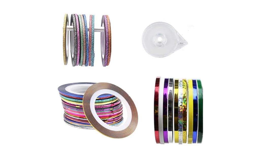 rolls of tumbler tape
