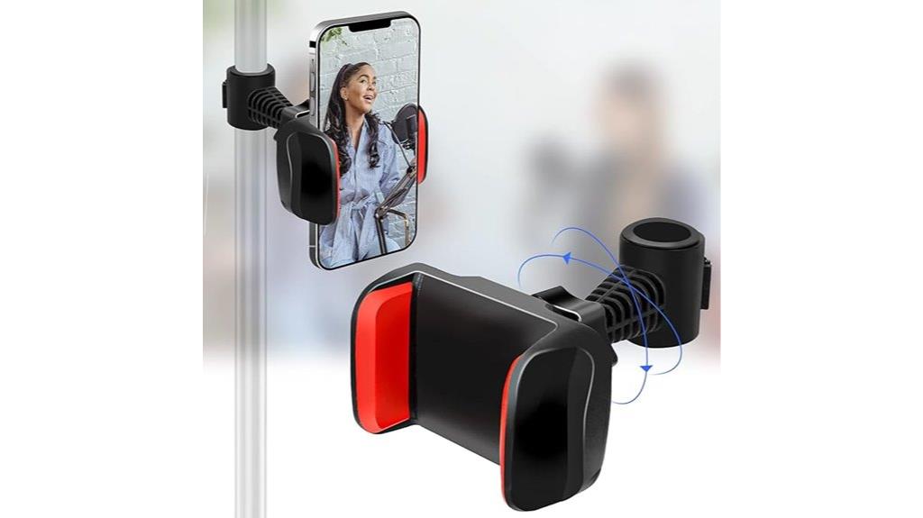 rotatable phone ring light