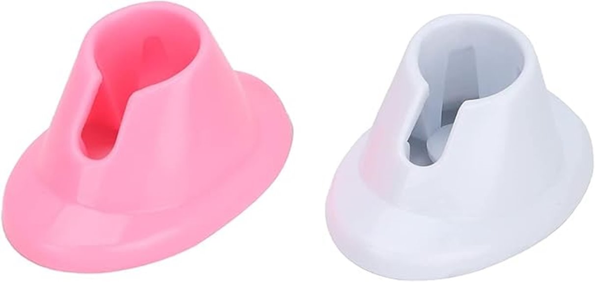 rubber nail polish holders