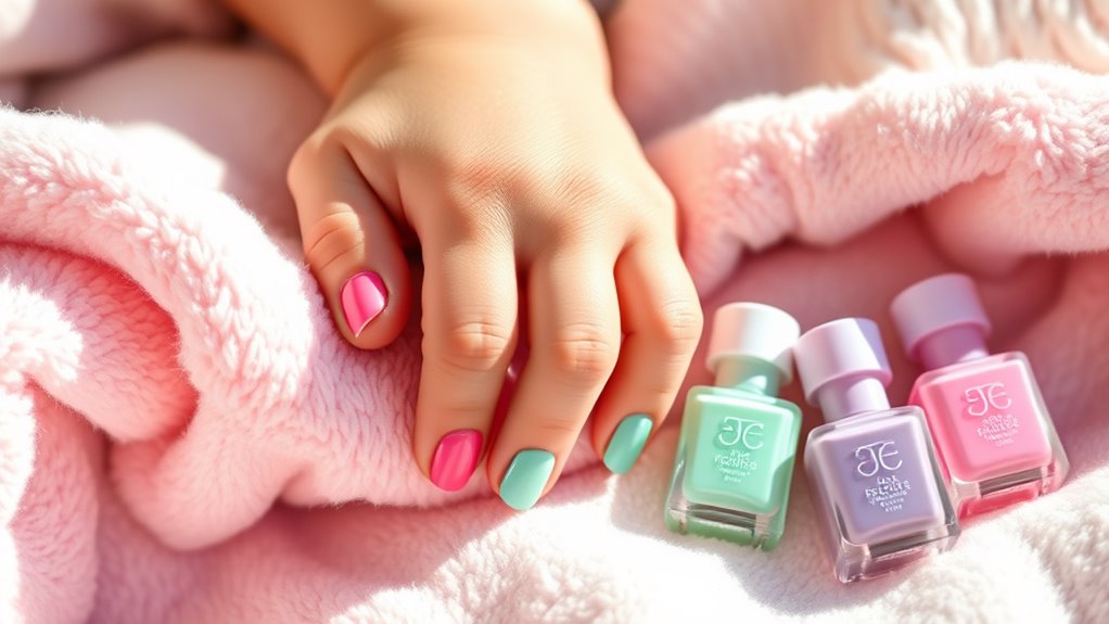 safe colorful durable polish