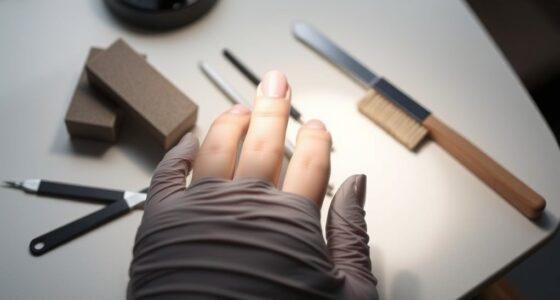 safe nail filing techniques