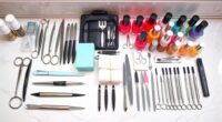 salon quality home manicure