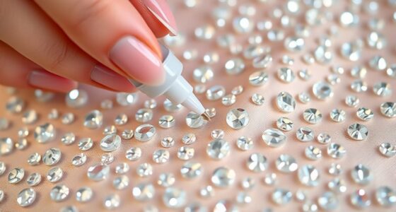 seal rhinestones securely effectively