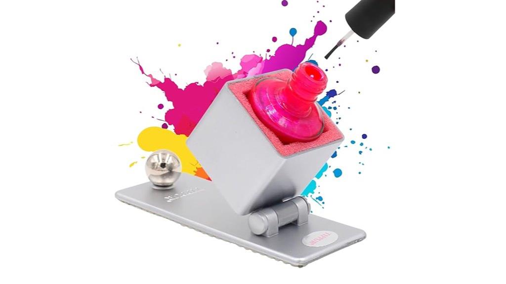 secure spill proof nail polish holder