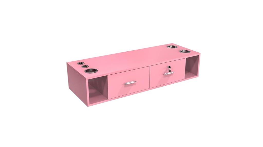 secure wall mount station