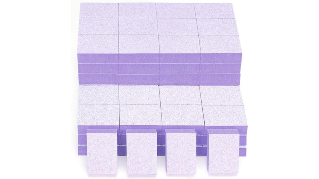 set of 100 coarse buffers