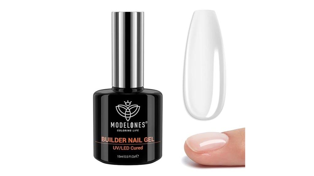 seven in one clear nail gel