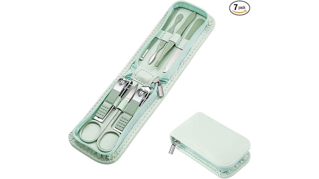 seven piece nail care kit