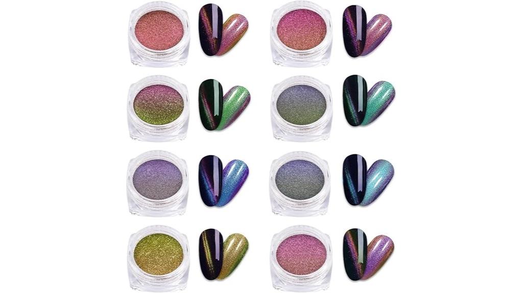 shimmering cat eye powder