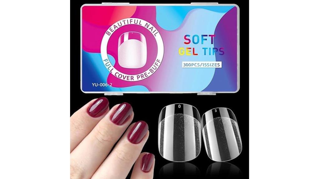 short gel nail tips