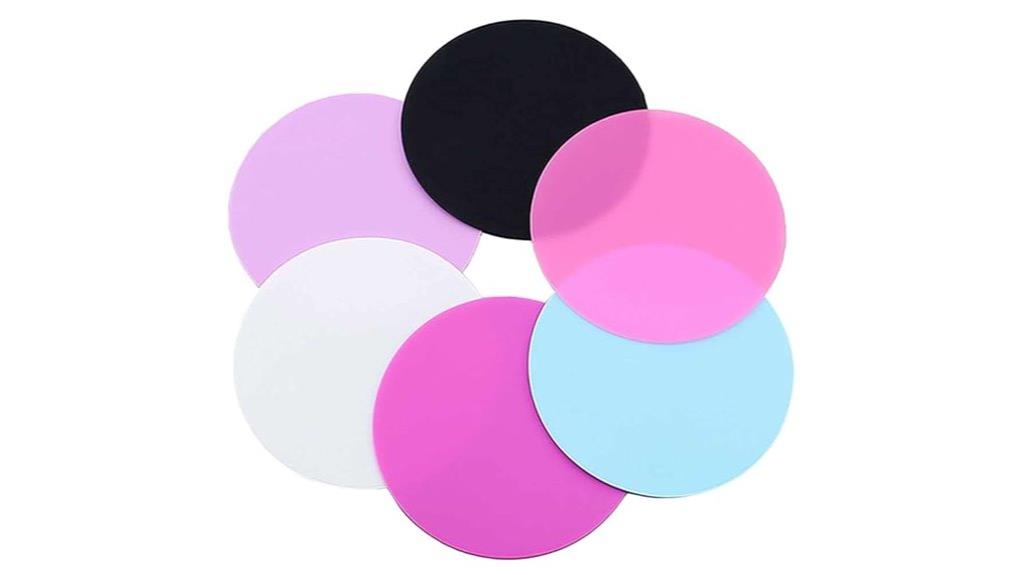 silicone nail art palette