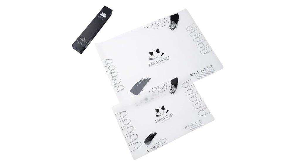 silicone nail art station