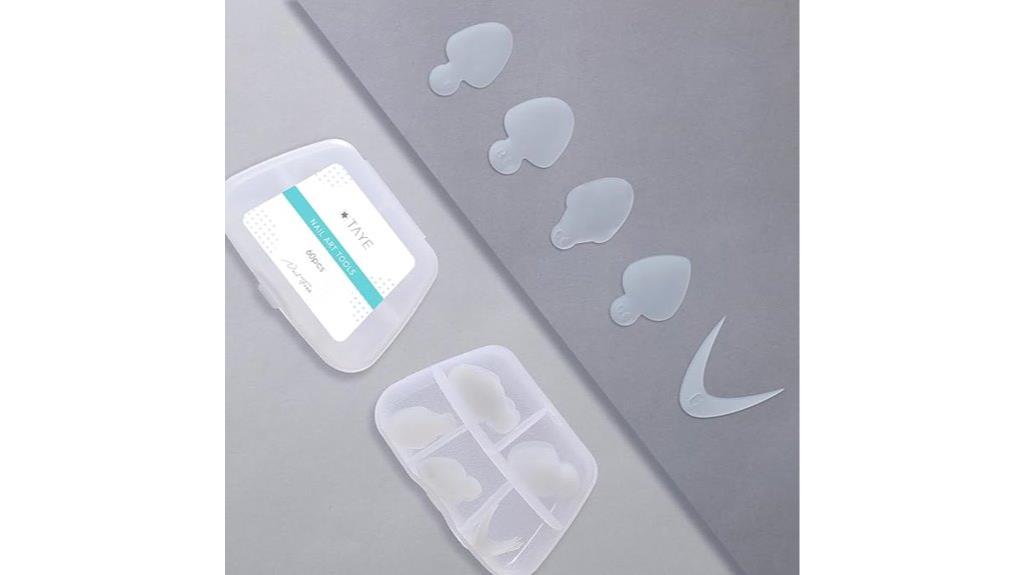 silicone nail tools set