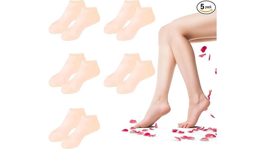 silicone socks for feet