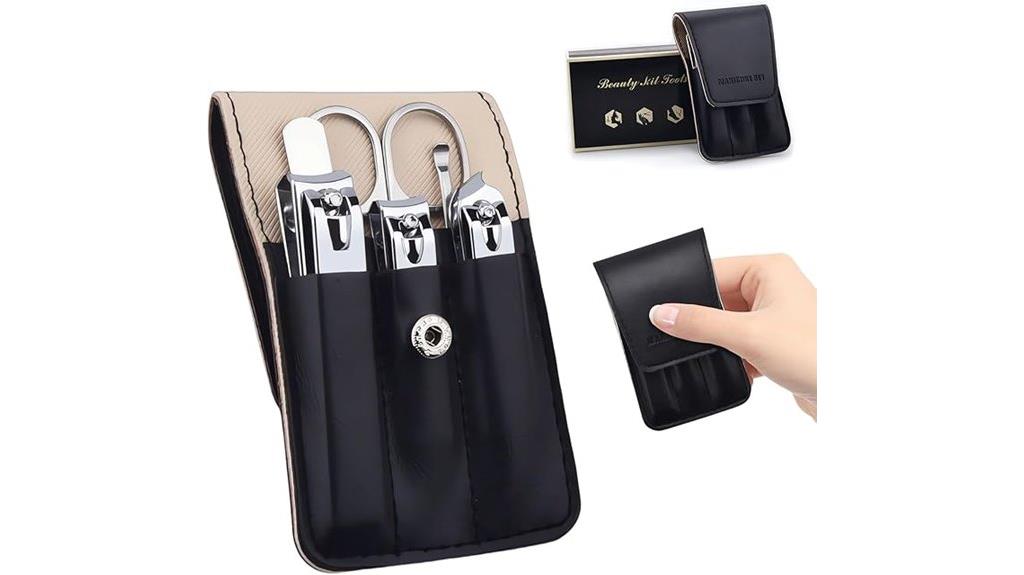 six piece nail grooming set