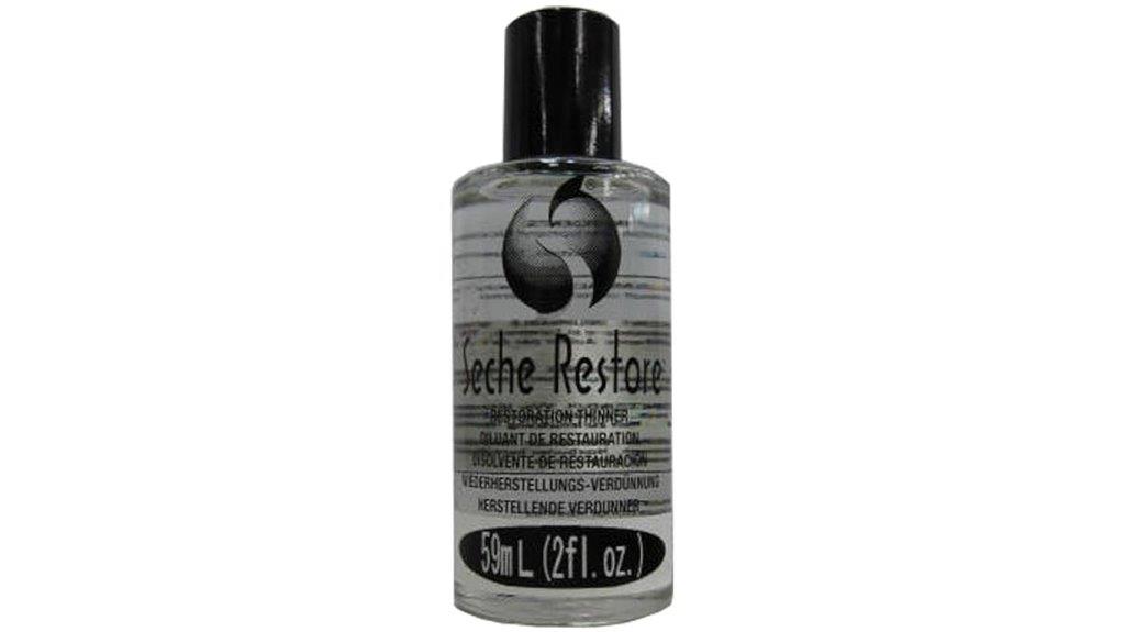 small bottle of seche restore