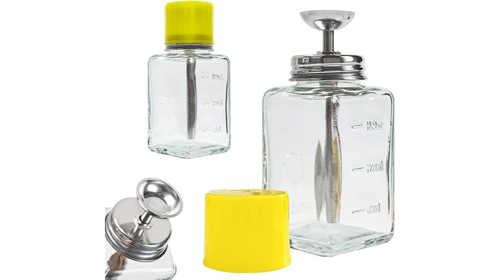 small refillable remover bottle