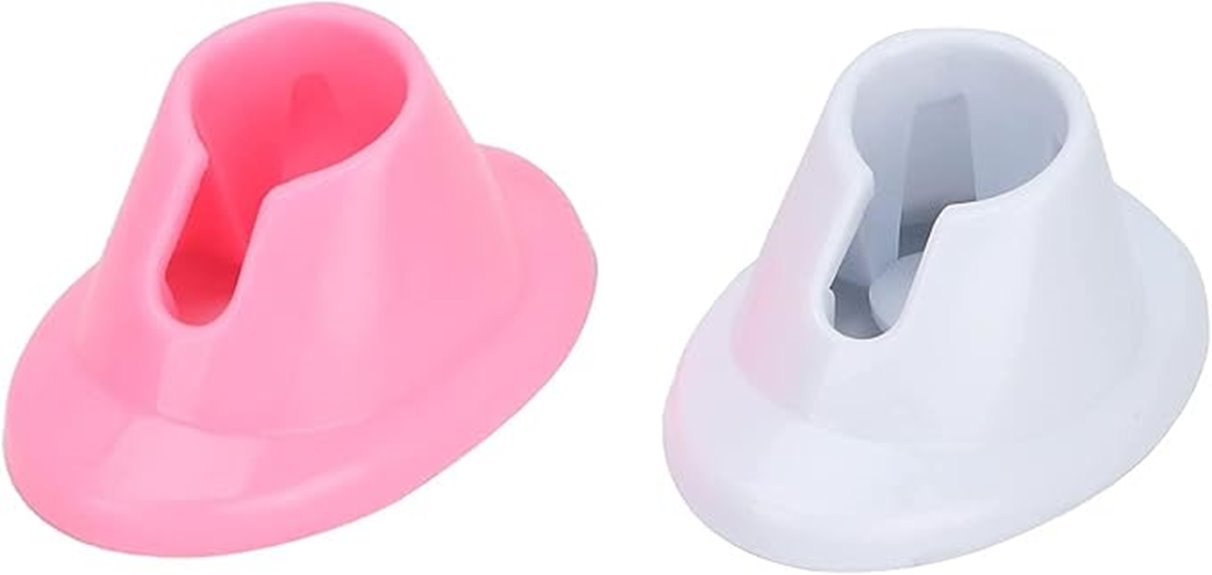 soft rubber nail polish holders