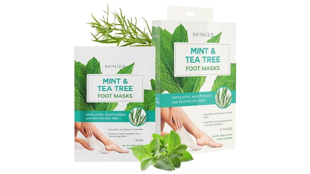 soothing foot mask set