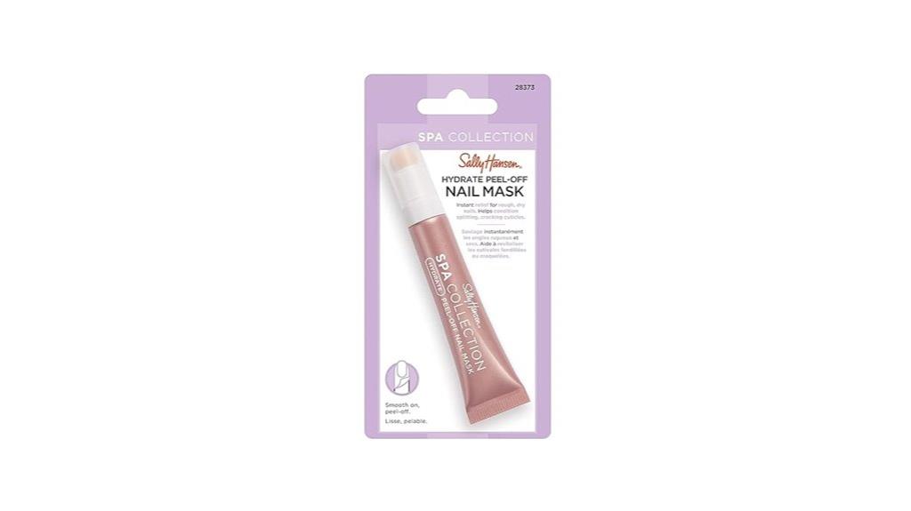 spa peel off nail mask