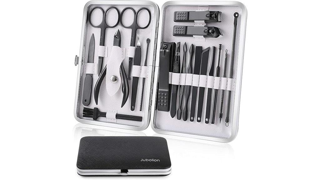 stainless steel manicure kit
