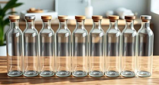 stylish eco friendly glass bottles