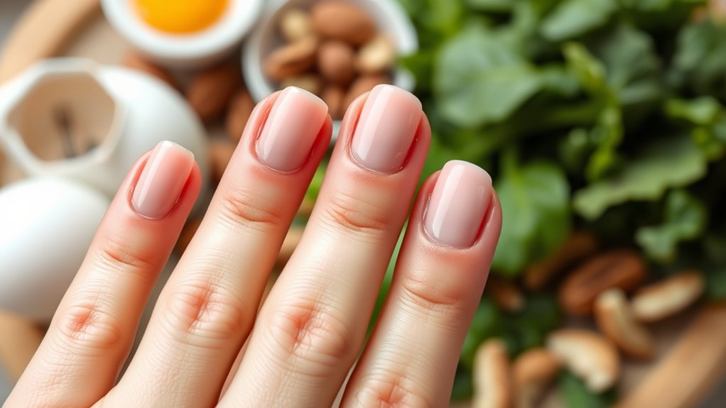 support nail keratin production
